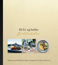 Load image into Gallery viewer, Skál og hnífur - Búbblubókin